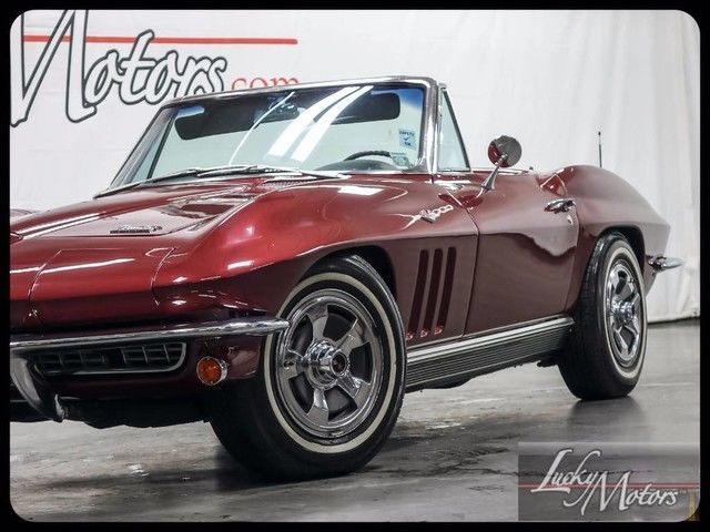 1966 chevrolet sting ray convertible numbers matching