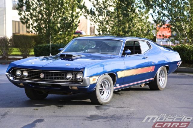 1970 ford torino gt 429cj tasca car - rare ford muscle - lower reserve/new pics!