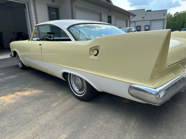 1958 plymouth savoy coupe yellow rwd automatic