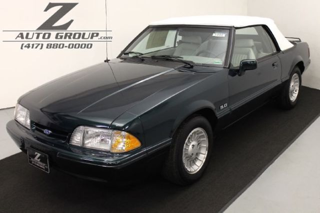 1990 ford mustang lx 5.0 7up 7 up edition only 18 miles!
