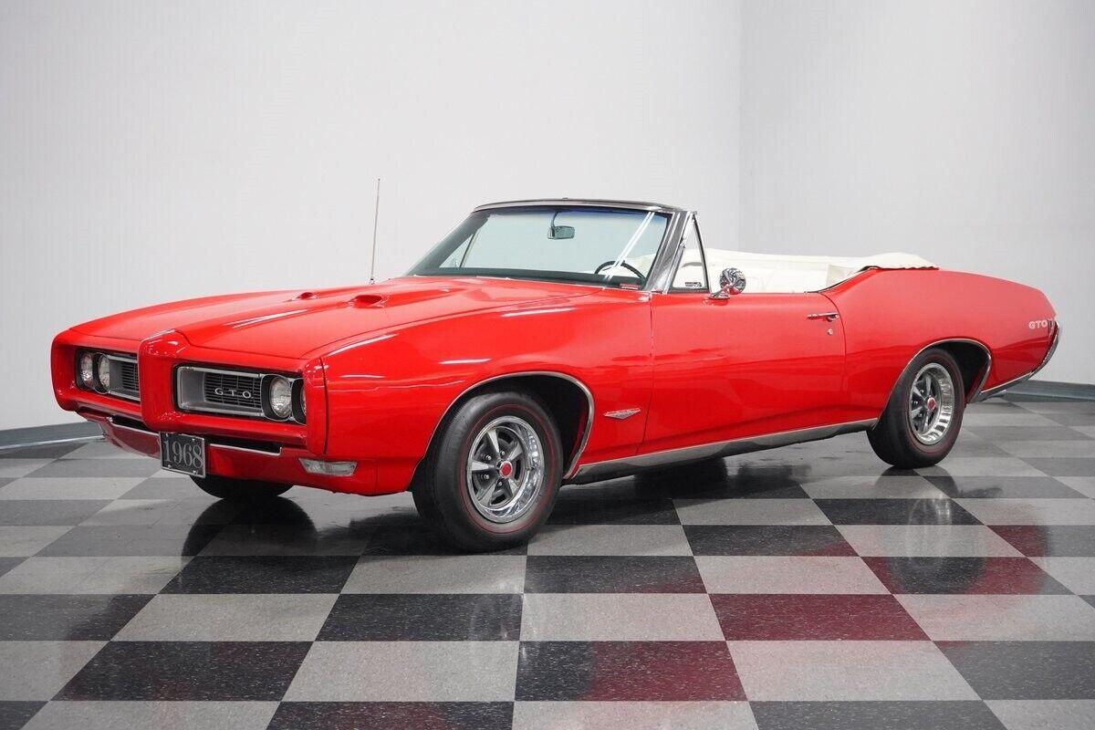 1968 pontiac gto convertible 94525 miles