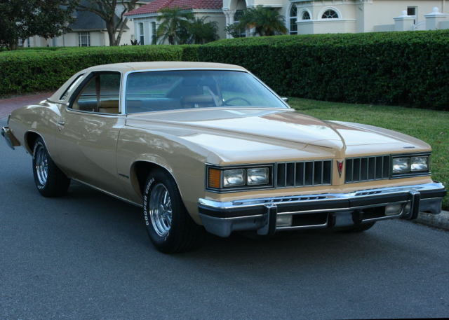 rare two owner calfornia survivor -1977 pontiac lemans sport coupe - 73k miles