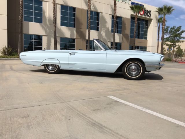 1966 ford thunderbird convertible â€œsouthern californiaâ€ cruiser restored