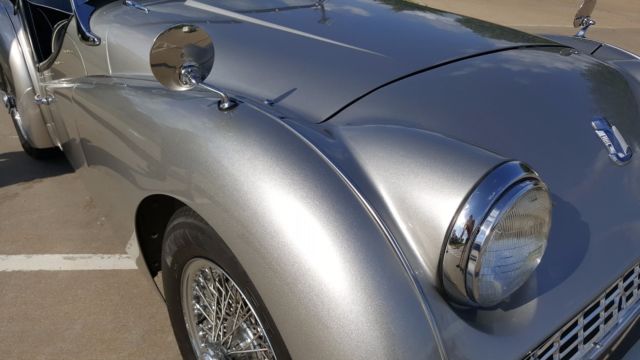 beautifully frame up restored 1959 triumph tr3a with big bore kit