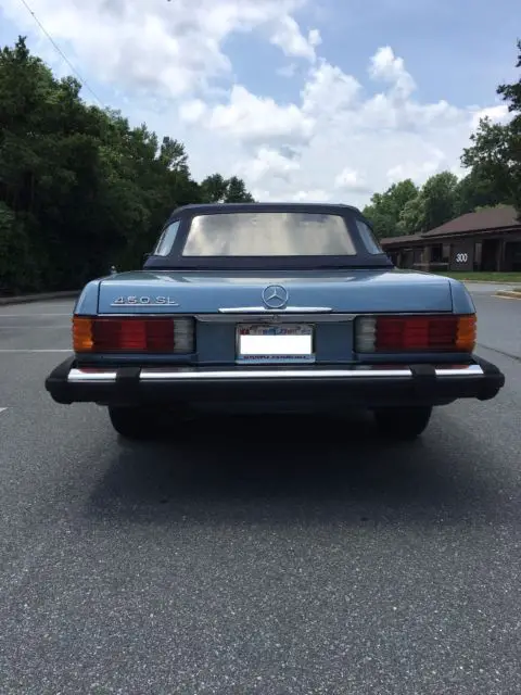 1978 mercedes-benz 450sl hard & soft top