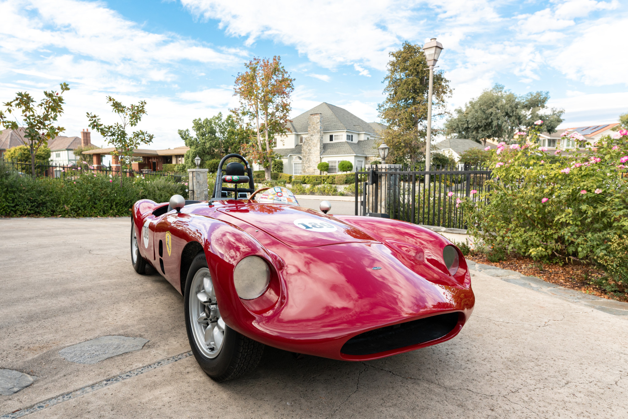 devin-bodied 1956 triumph tr3 sports racer