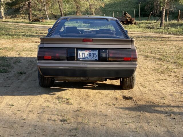 1987 mitsubishi starion esi-r 2.6l manual coupe chrysler conquest turbo