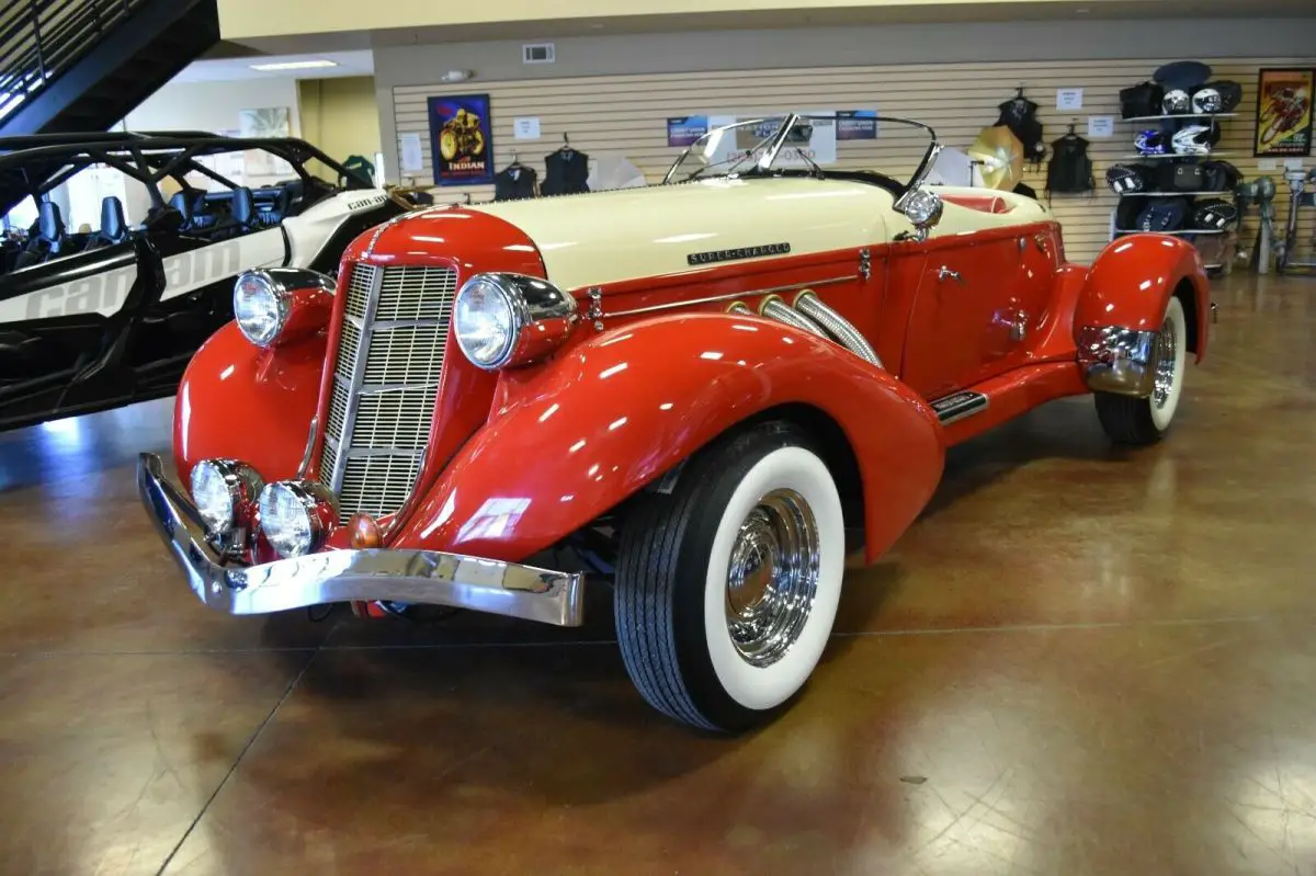 1937 auburn boat tail speedster classic car replica tribute car clean title
