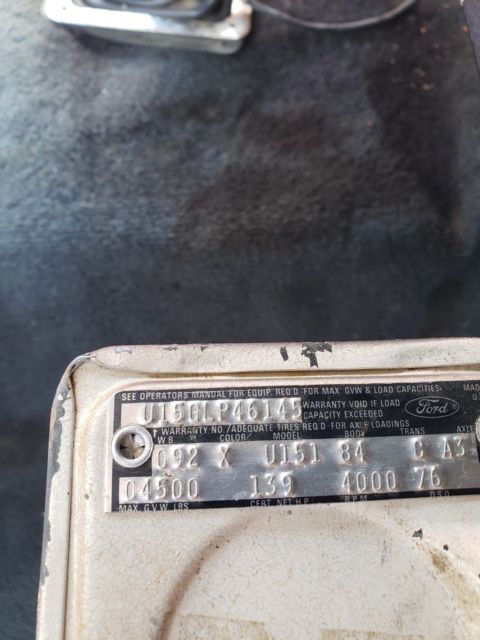1972 ford bronco driver bronco. no reserve. power steering, explorer edition