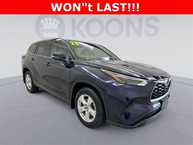 2022 toyota highlander l