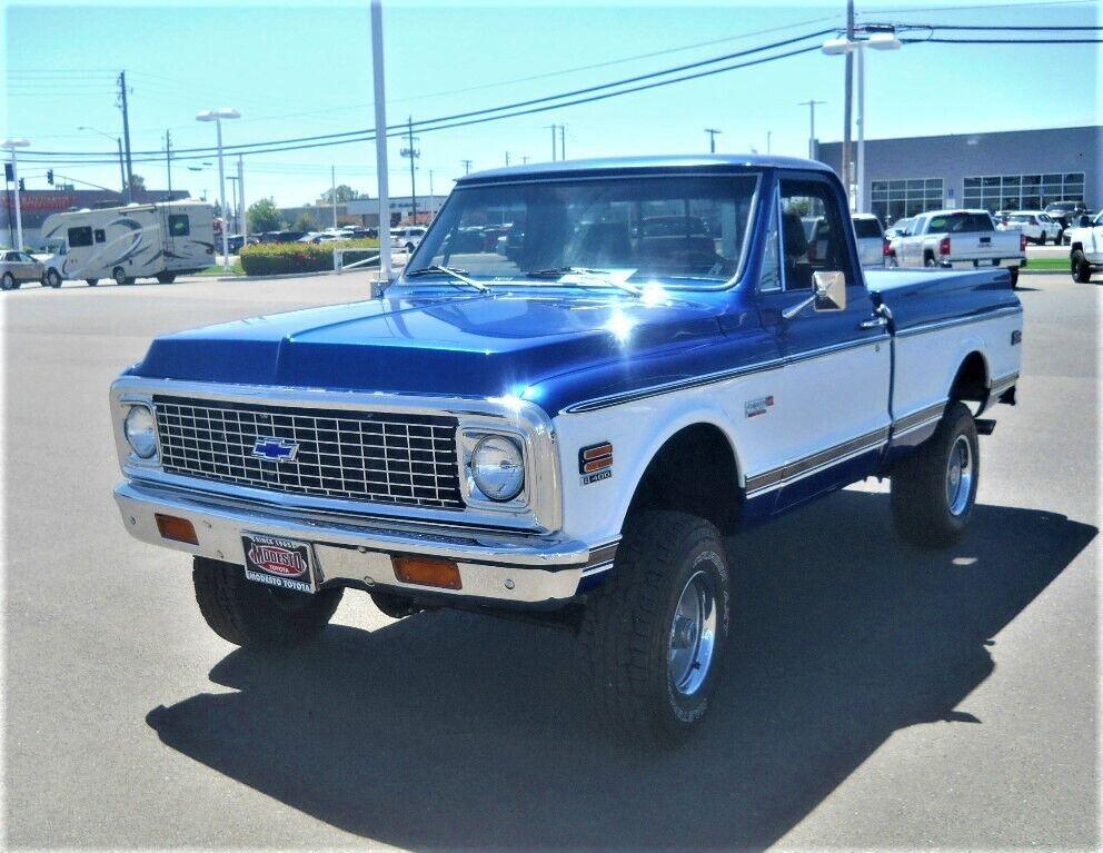 1972 chevrolet k-10 super cheyenne 4x4
