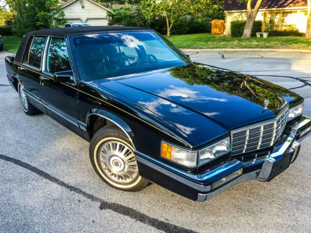 1992 cadillac sedan deville black phaeton