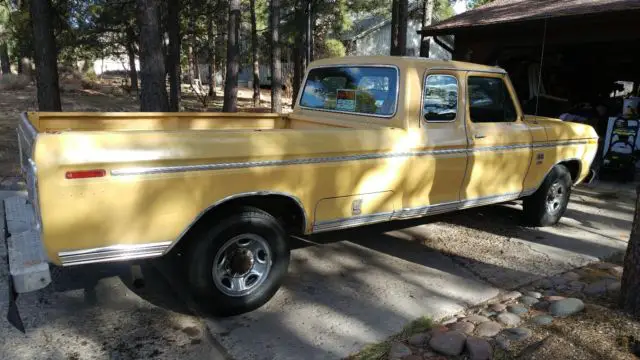 1975 ford f-250 extended cab camper special