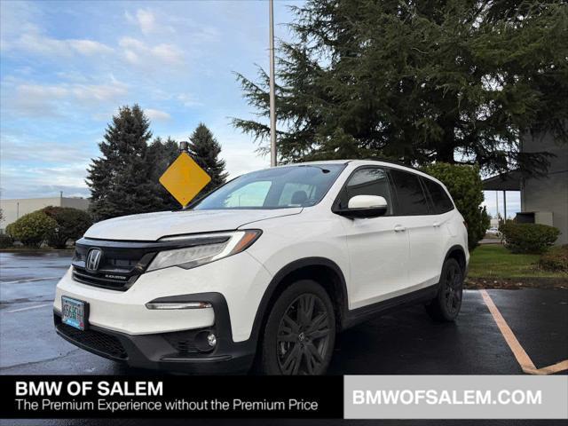 2021 honda pilot awd black edition