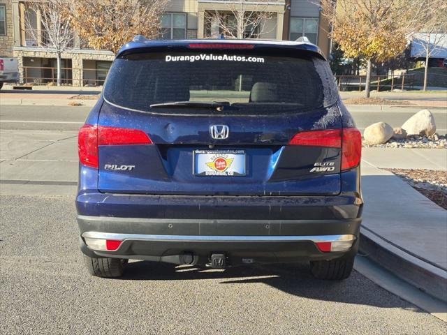 2017 honda pilot elite