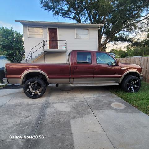2006 ford f-350 lariat crew cab super duty