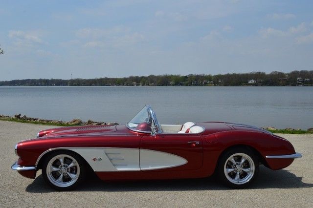 1960 chevy corvette resto-mod convertible custom