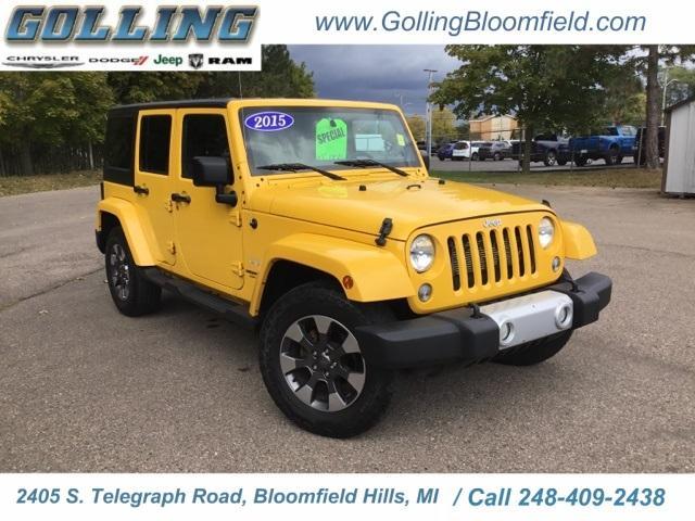2015 jeep wrangler unlimited sahara