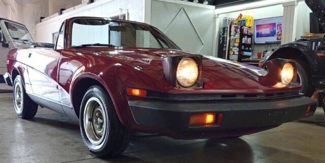 1979 triumph tr 7 convertible red rwd manual 30th anniversery edition