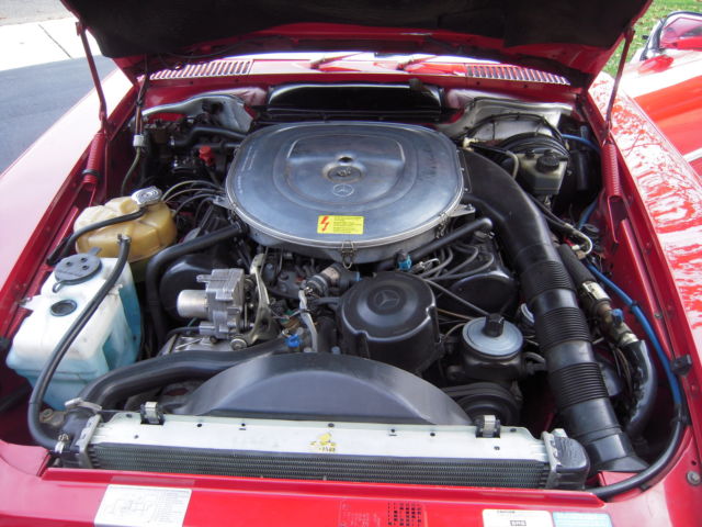 1987 mercedez-benz 560sl roadster