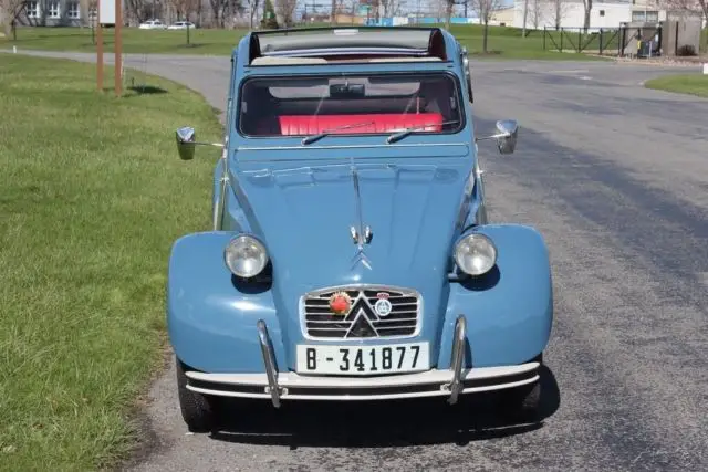 1963 citroen 2cv in exceptional original condition