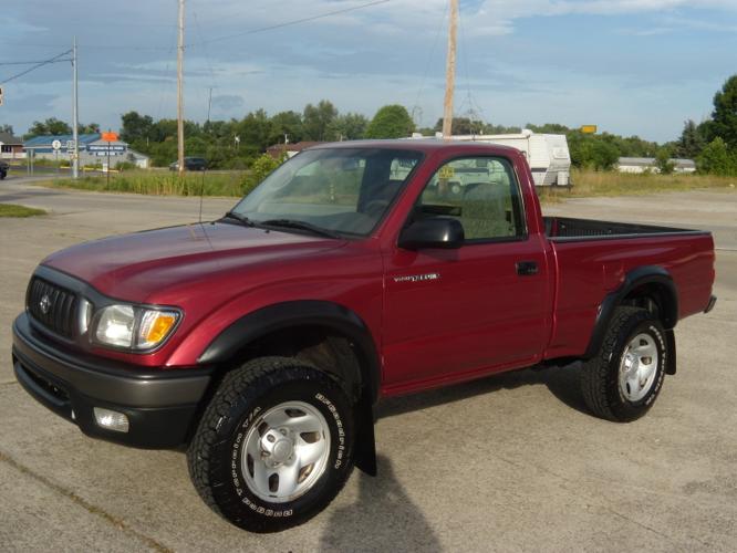 used 2004 toyota tacoma 4x4 regular cab greenup, ky 41144 for sale in greenup, kentucky