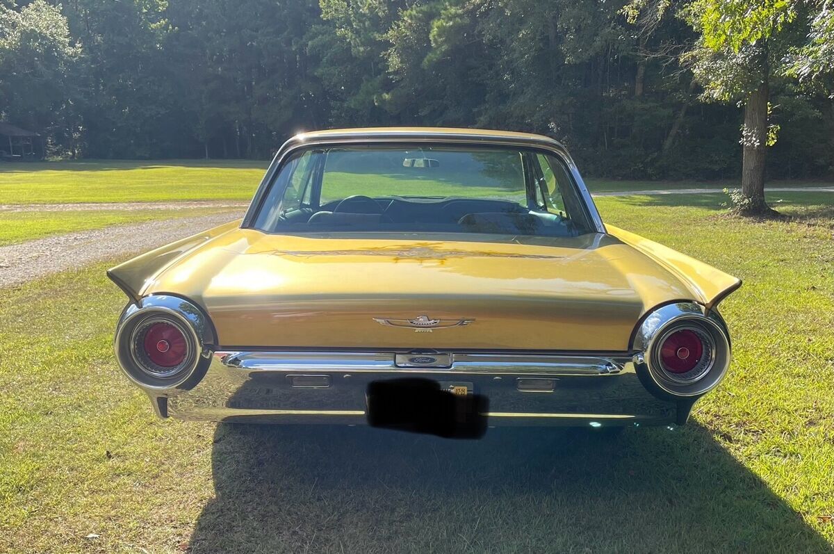 1961 ford thunderbird brown