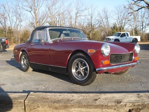 1974 mg midget mk iii roadster