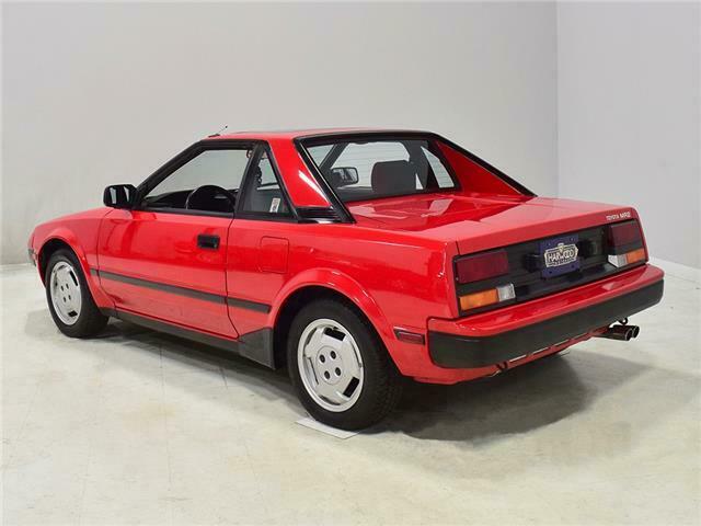1985 toyota mr2 12172 miles red 1.6 liter dohc inline-4 5-speed manual