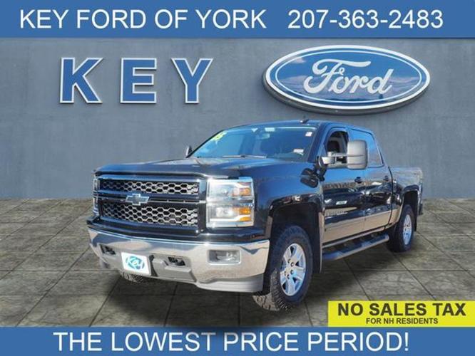 2015 chevrolet silverado 1500 lt 4x4 lt 4dr crew cab 5.8 ft. sb for sale in york, maine