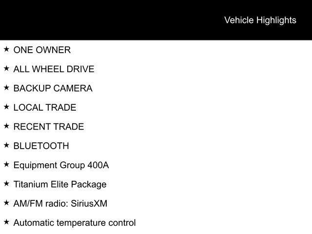 2021 ford escape titanium hybrid