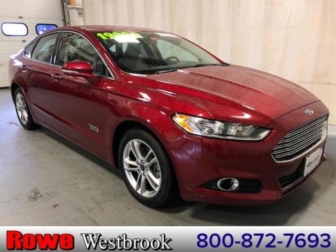 2016 ford fusion energi titanium titanium 4dr sedan for sale in westbrook, maine