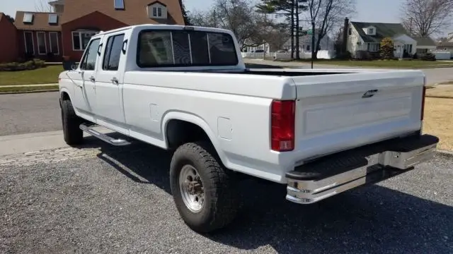 1985 ford f-350 crew cab diesel 4x4 rare non dually f350 crewcab