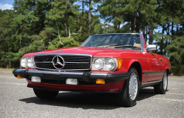 1987 mercedes 560 sl - well kept 2 top roadster sharp!