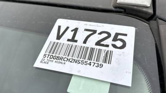 2022 toyota highlander hybrid xle