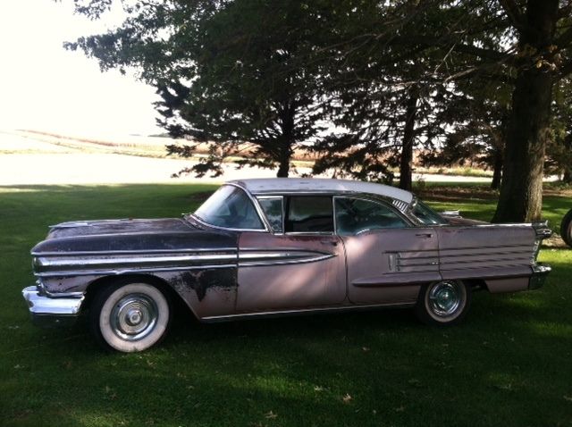 1958 oldsmobile super 88 holiday 4 door hardtop, solid, original, unrestored