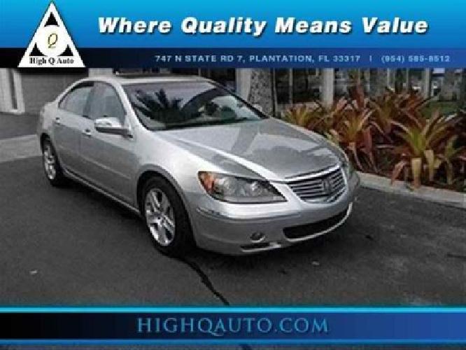 2006 acura rl 3.5 w/navi w/tech awd 4dr sedan system, tech packa in fort lauderdale, fl