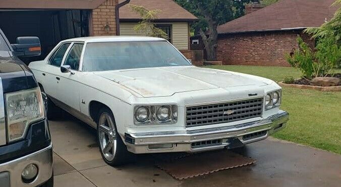 1976 chevrolet impala 4d sedan