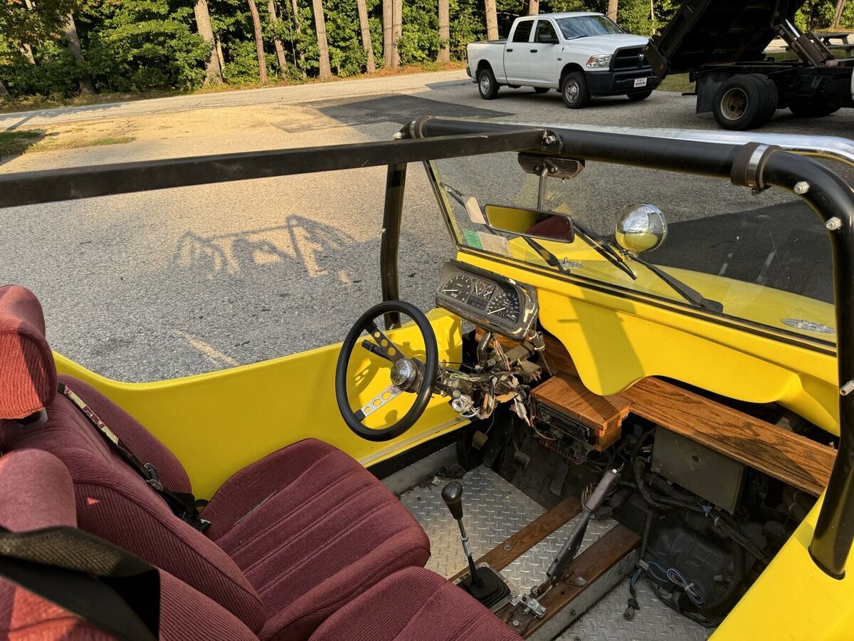 1989 honda civic yellow dune buggy