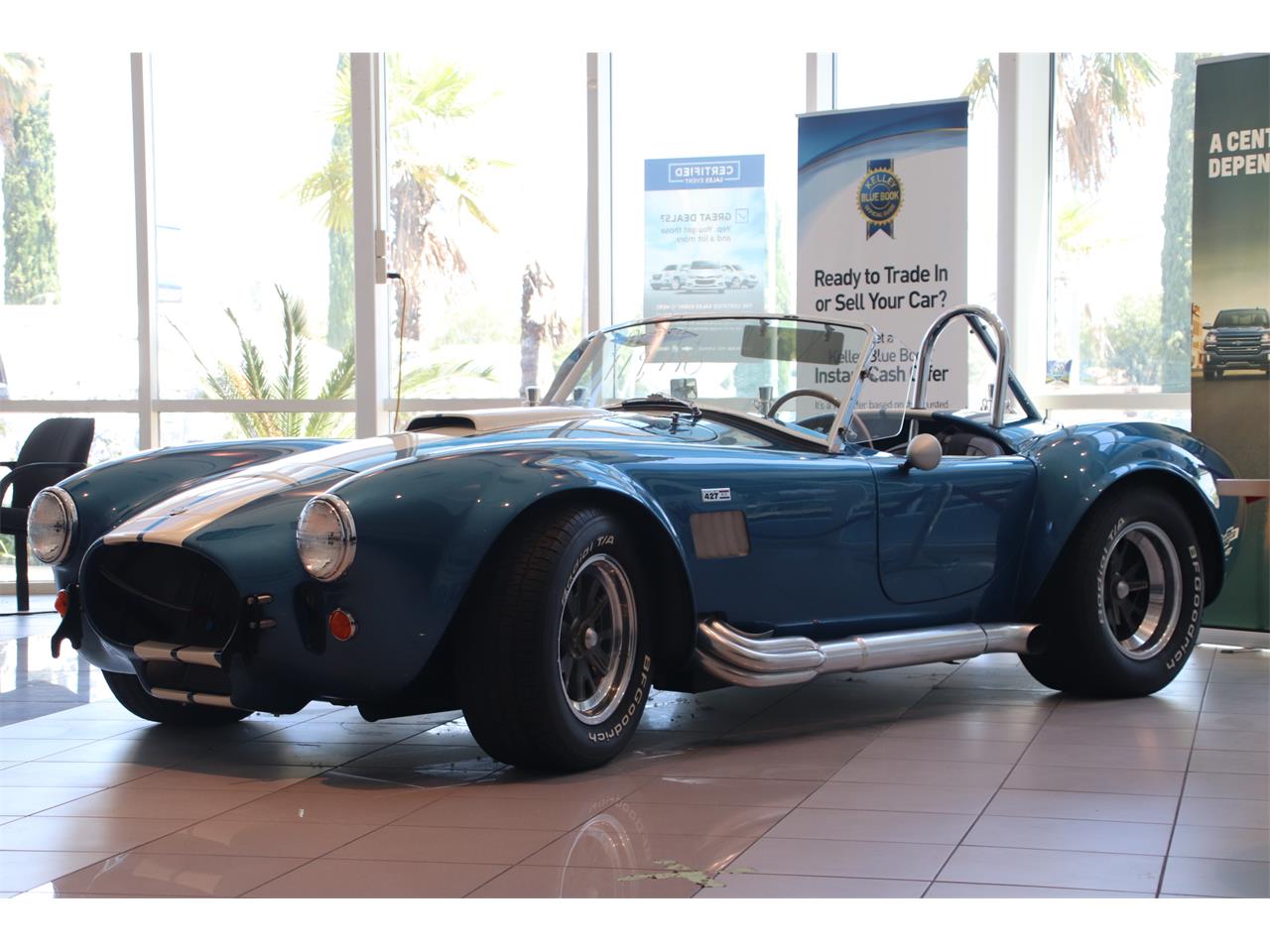 shelby csx 4000 blue w/ white stripe