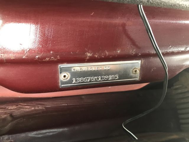 1966 chevrolet chevelle ss 396 convertible, factory a/c, #'s matching survivor