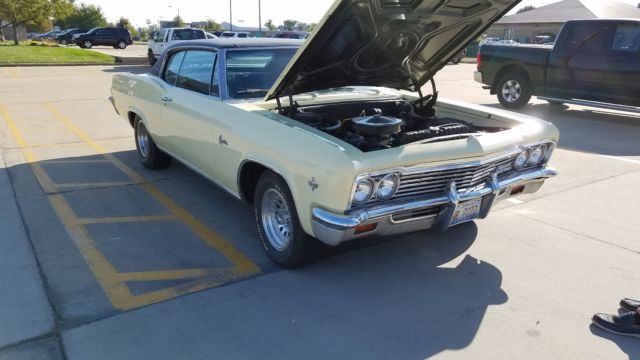 1966 chevrolet caprice - 2 door coupe - 327ci