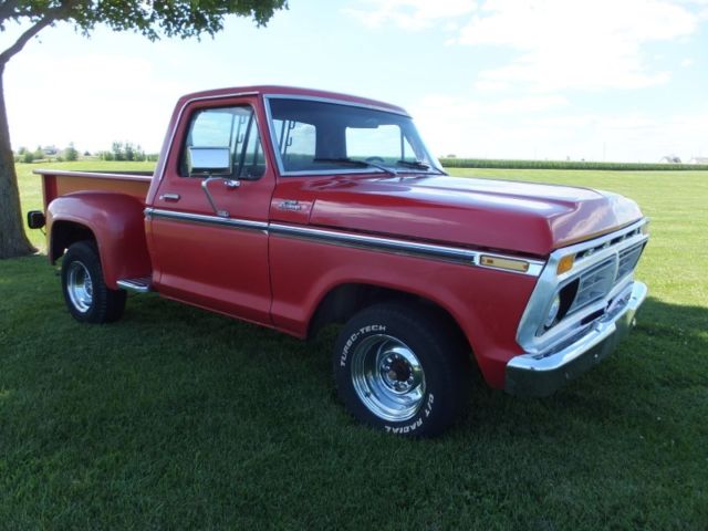 1977 ford f100 ranger regular cab short bed stepside v8 auto f150 f250 c10