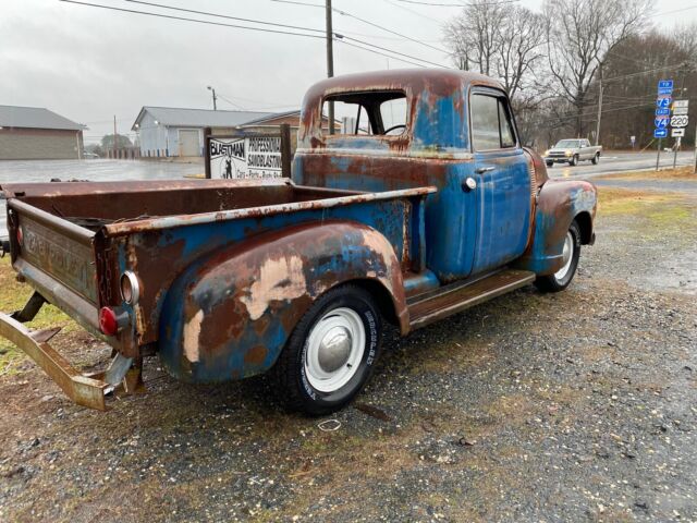 1953 chevrolet pickup pickup blue rwd manual 3100 patina shortbed