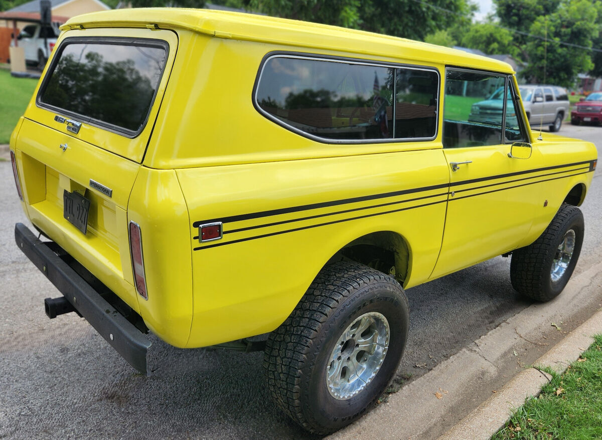 1978 international scout, v8 auto, 4x4 lifted