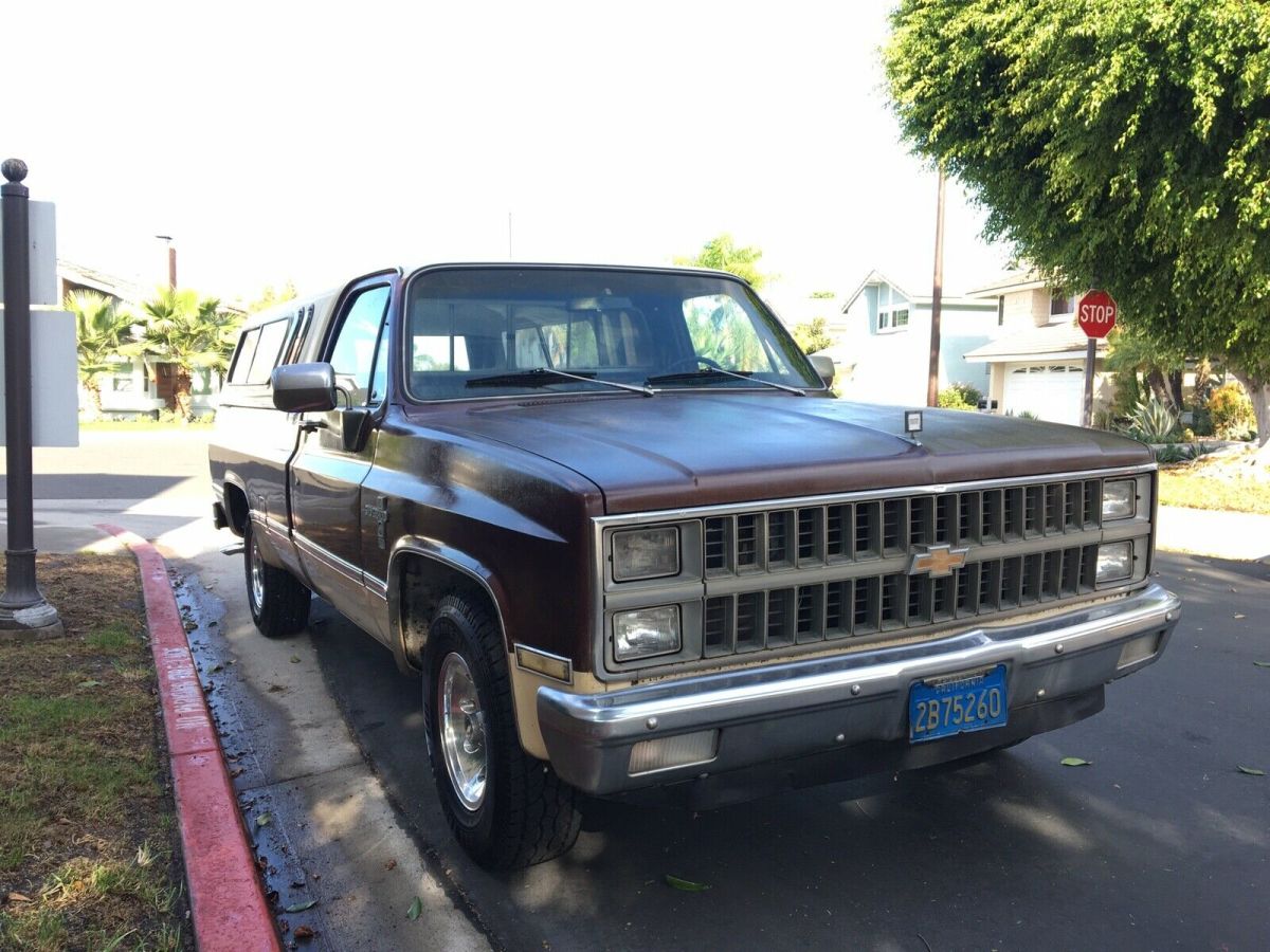 1982 chevrolet c10 pickup truck silverado 1500 6.2 diesel