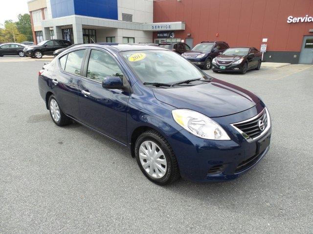 2013 nissan versa 1.6 s 1.6 s 4dr sedan 5m for sale in bennington, vermont