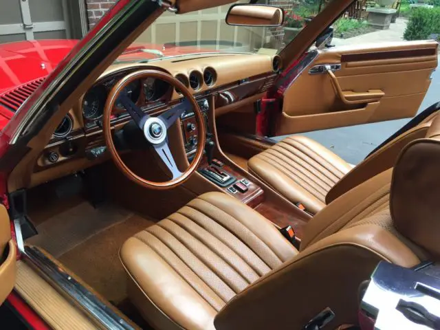 mercedes 450sl convertible - 1977