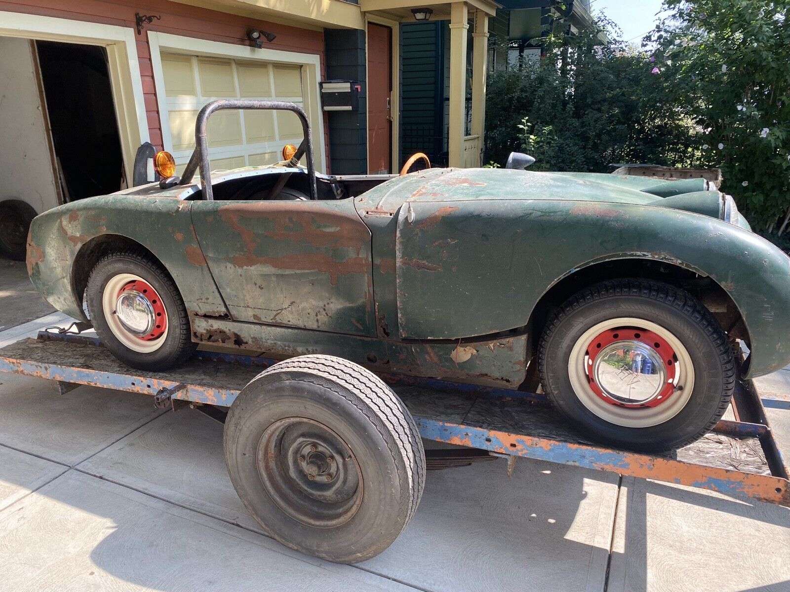 1959 austin-healey sprite black