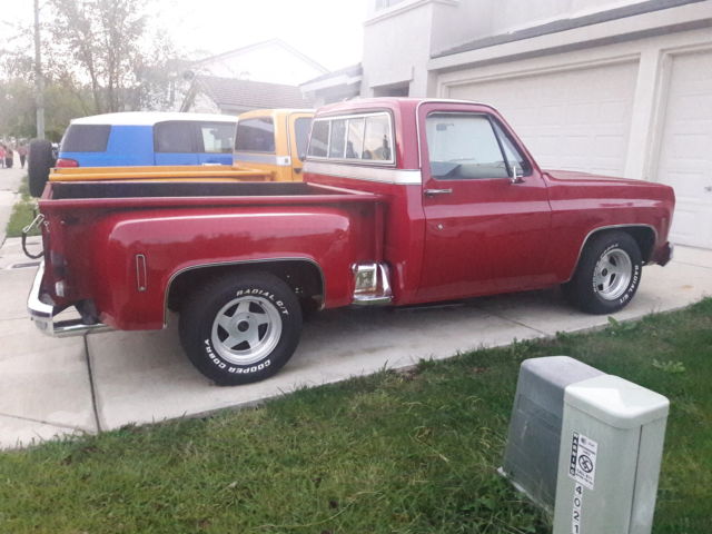 1976 gmc stepside short bed truck